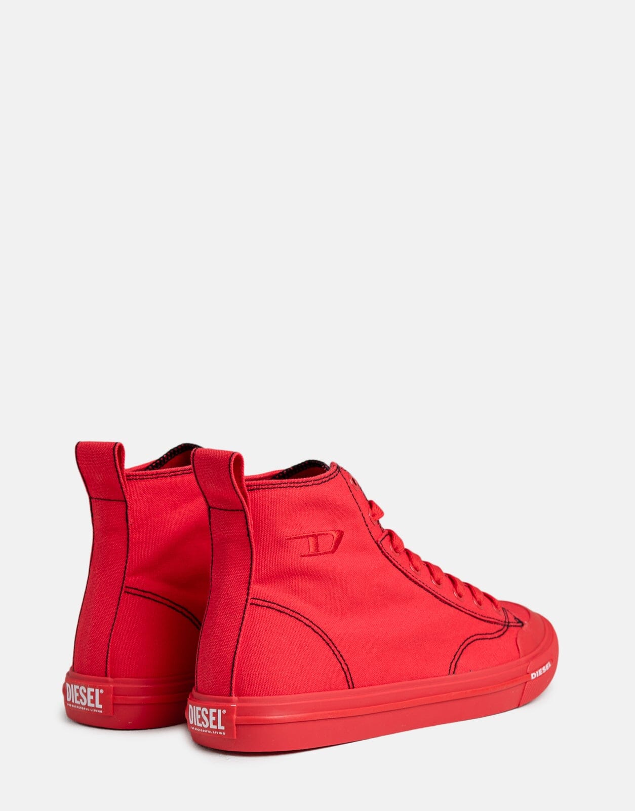 Diesel S-Athos Mid Red Sneakers