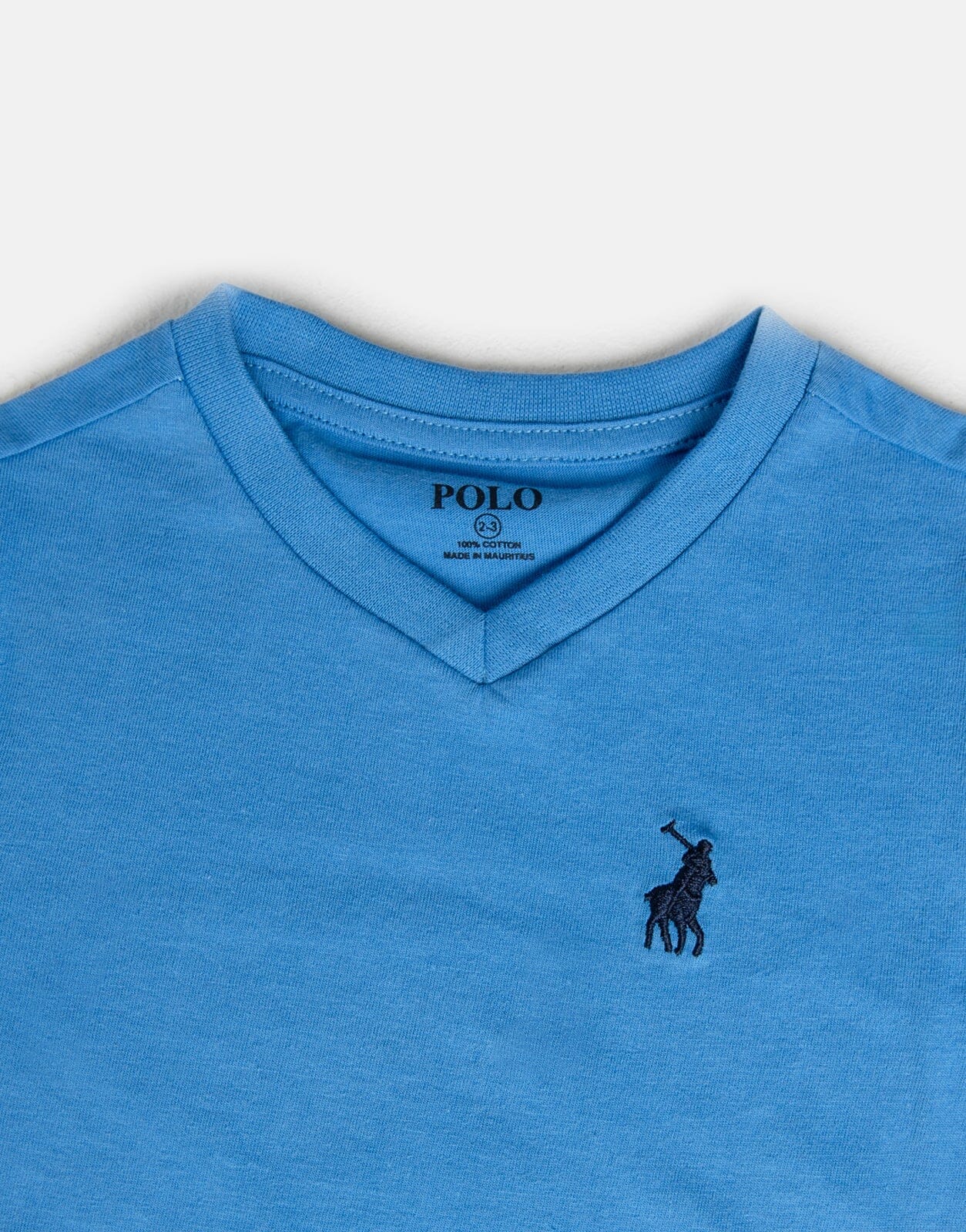 Polo James V-Neck T-Shirt Blue