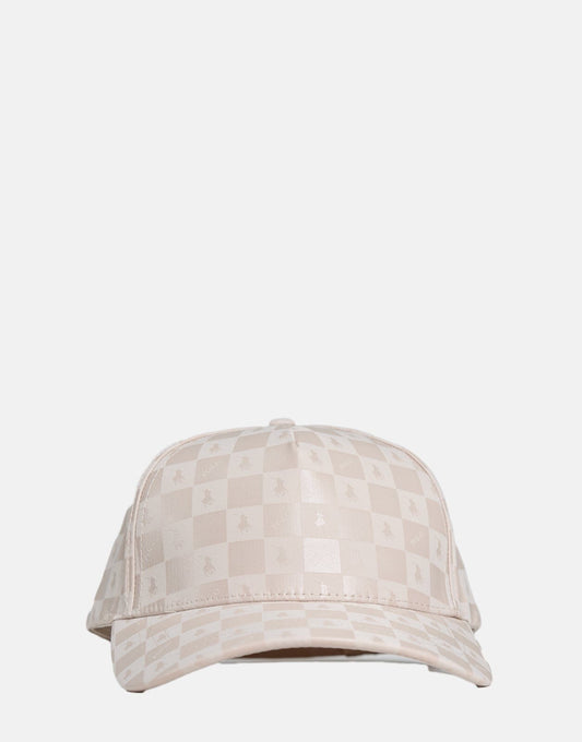 Polo 5 Panel Block Monogram Cap