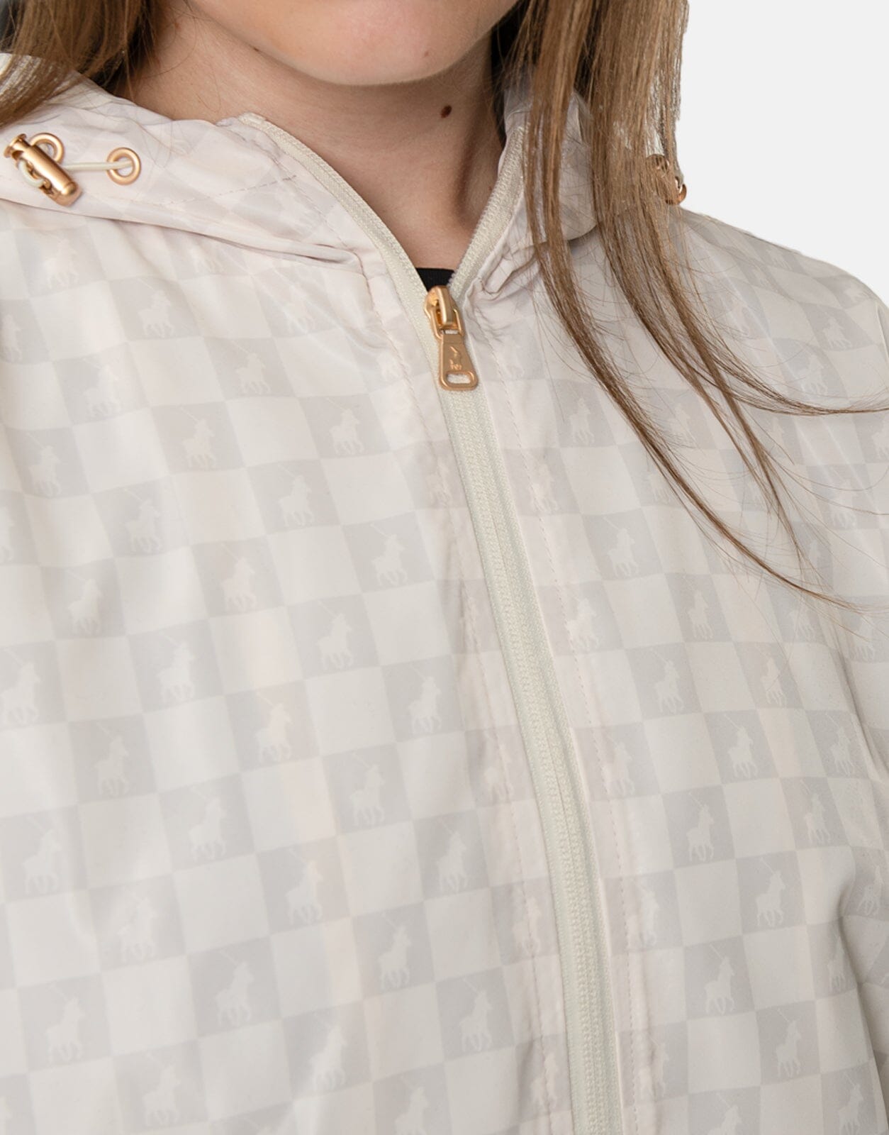 Polo Brianna Monogram Rain Jacket