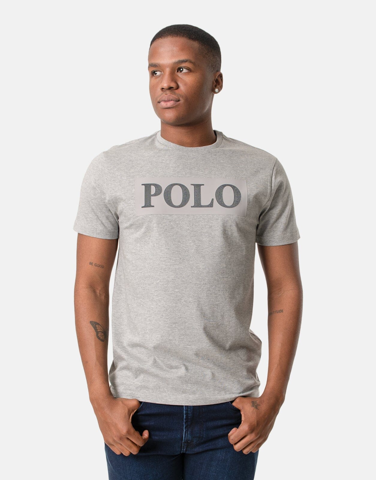 Polo Logo T-Shirt Grey