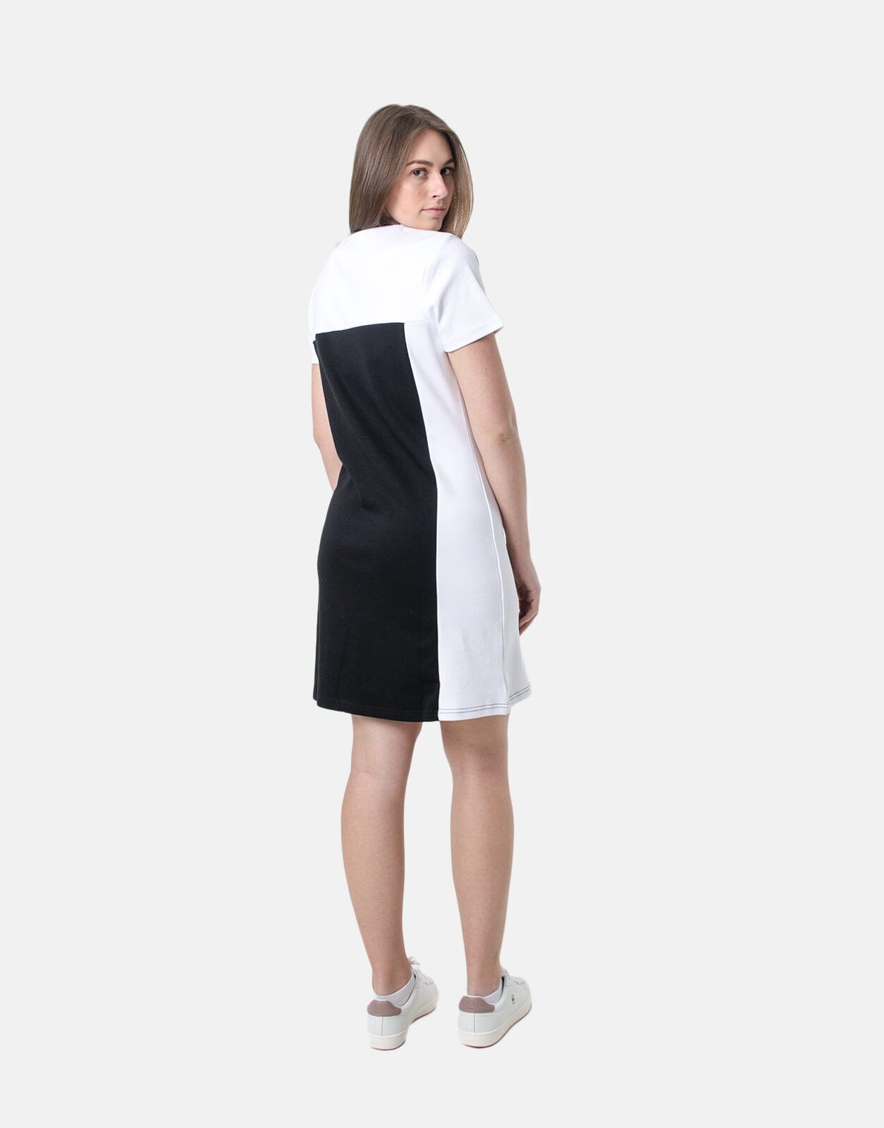 Polo Toni Panelled Dress White