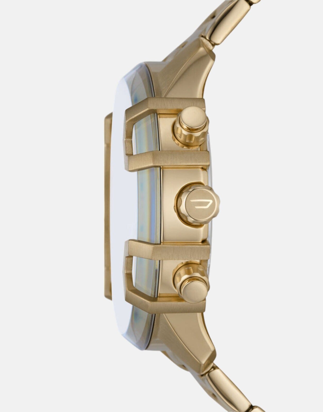 Diesel Griffed Gold Stainless Steel Watch