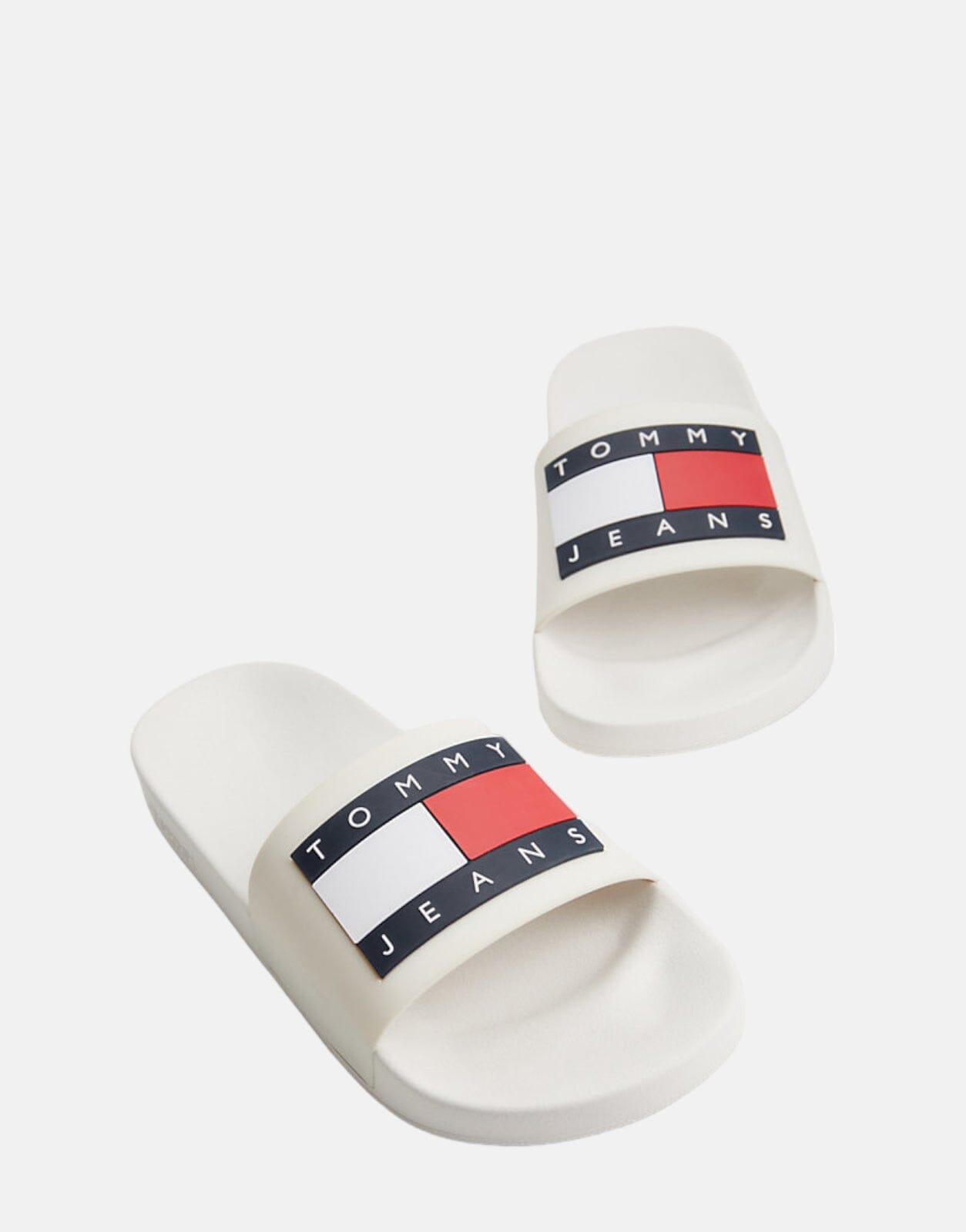 Tommy Hilfiger Jeans Pool Slides White