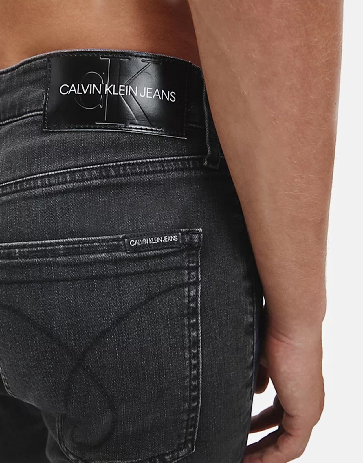 Calvin Klein CKJ Skinny Denim Black Jeans