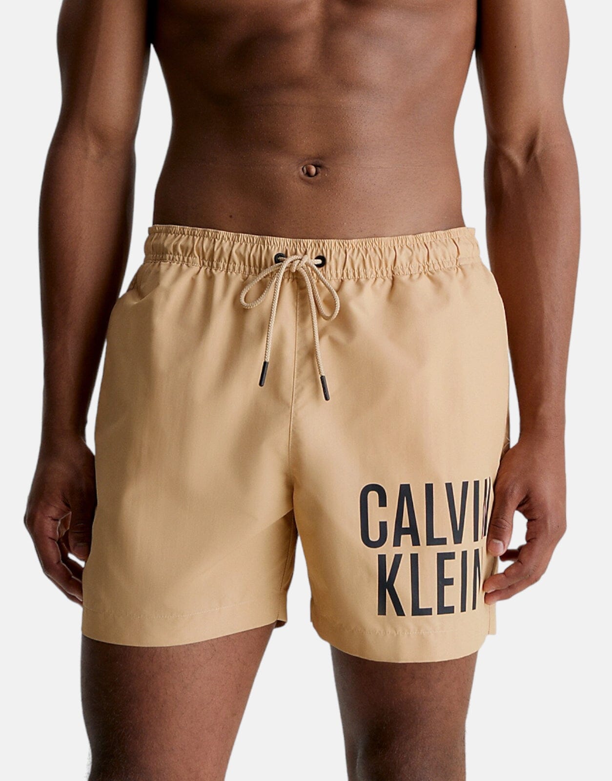 Calvin Klein Medium Length Brown Shorts