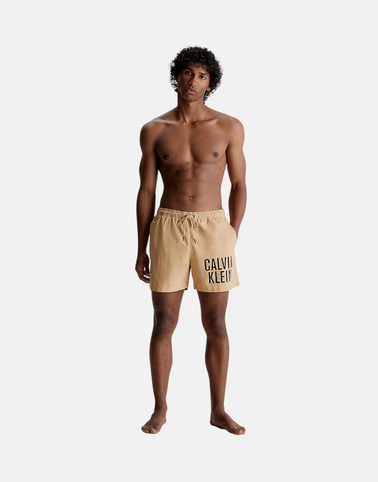 Calvin Klein Medium Length Brown Shorts