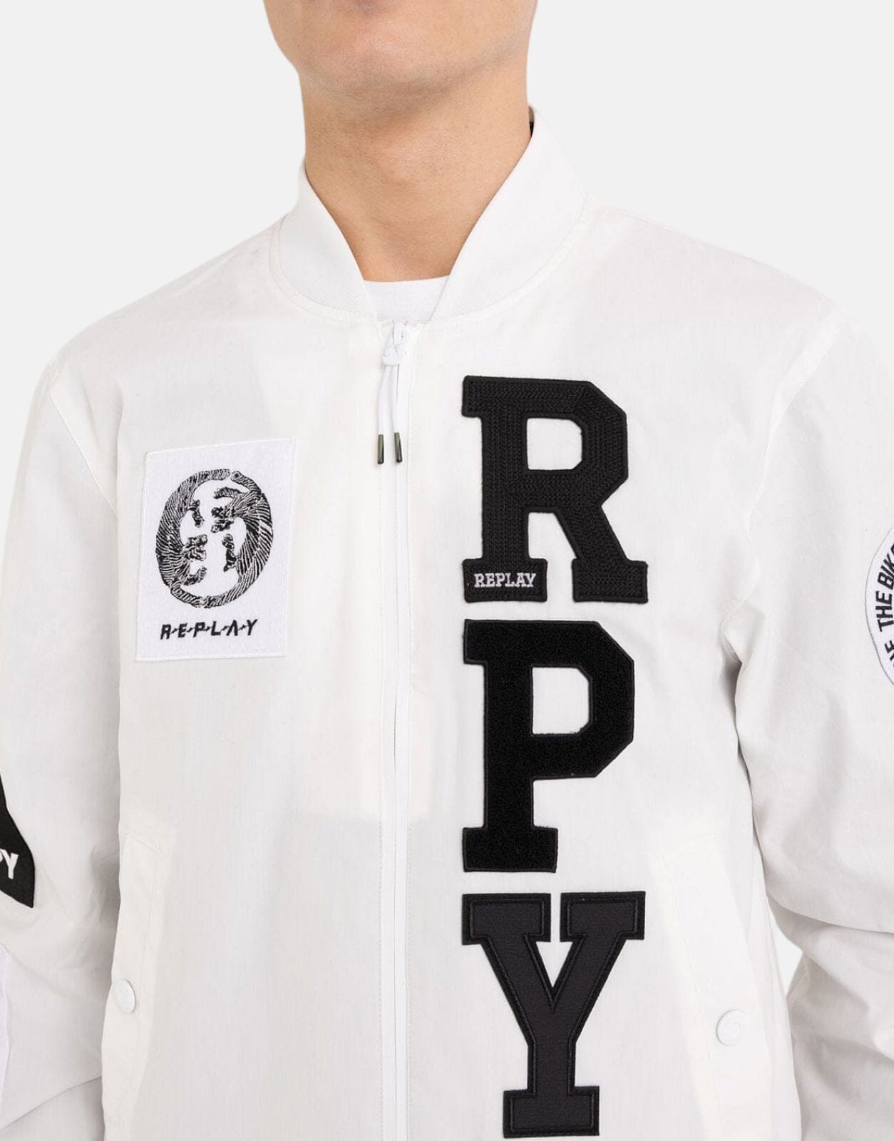 Replay Full Zipper Bomber Jacket