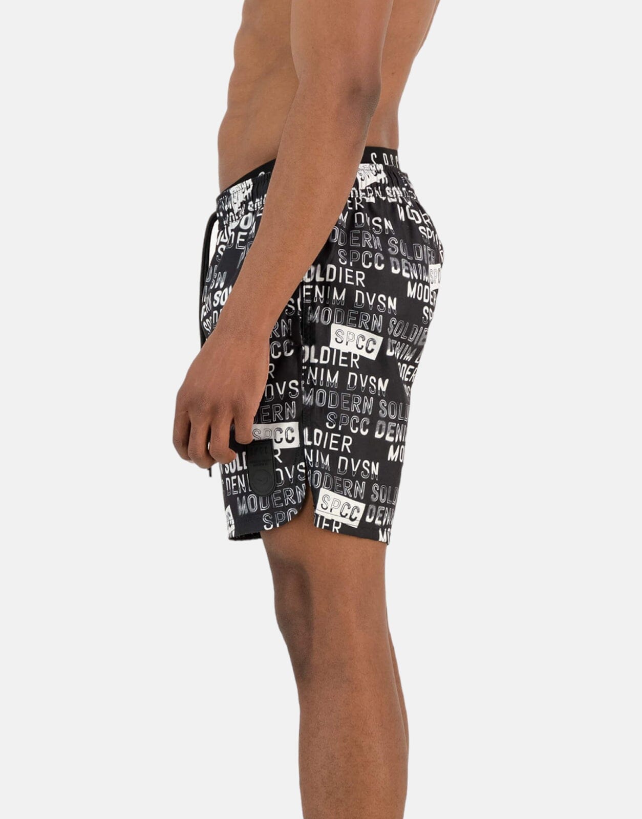 SPCC Bates Black Swim Shorts