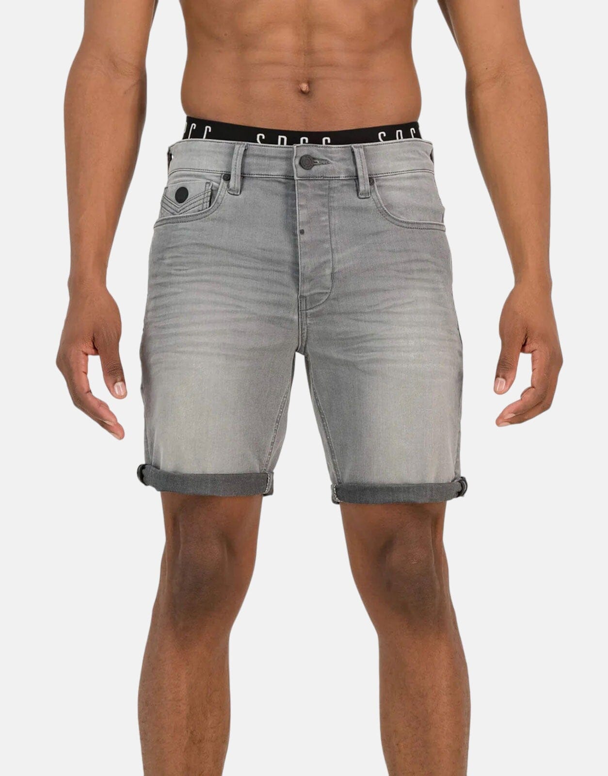 SPCC Asphalt Denim Shorts