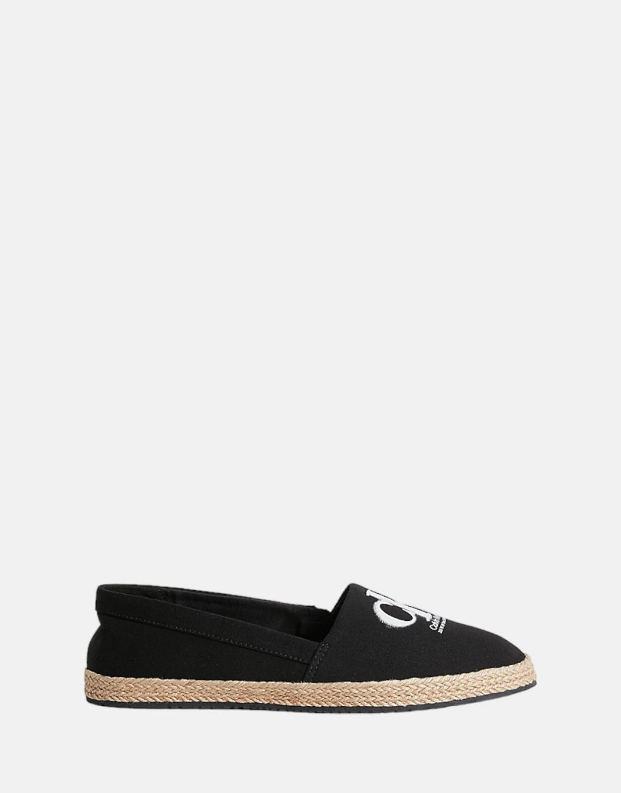 Calvin Klein Espadrille Mono Seasonal Black