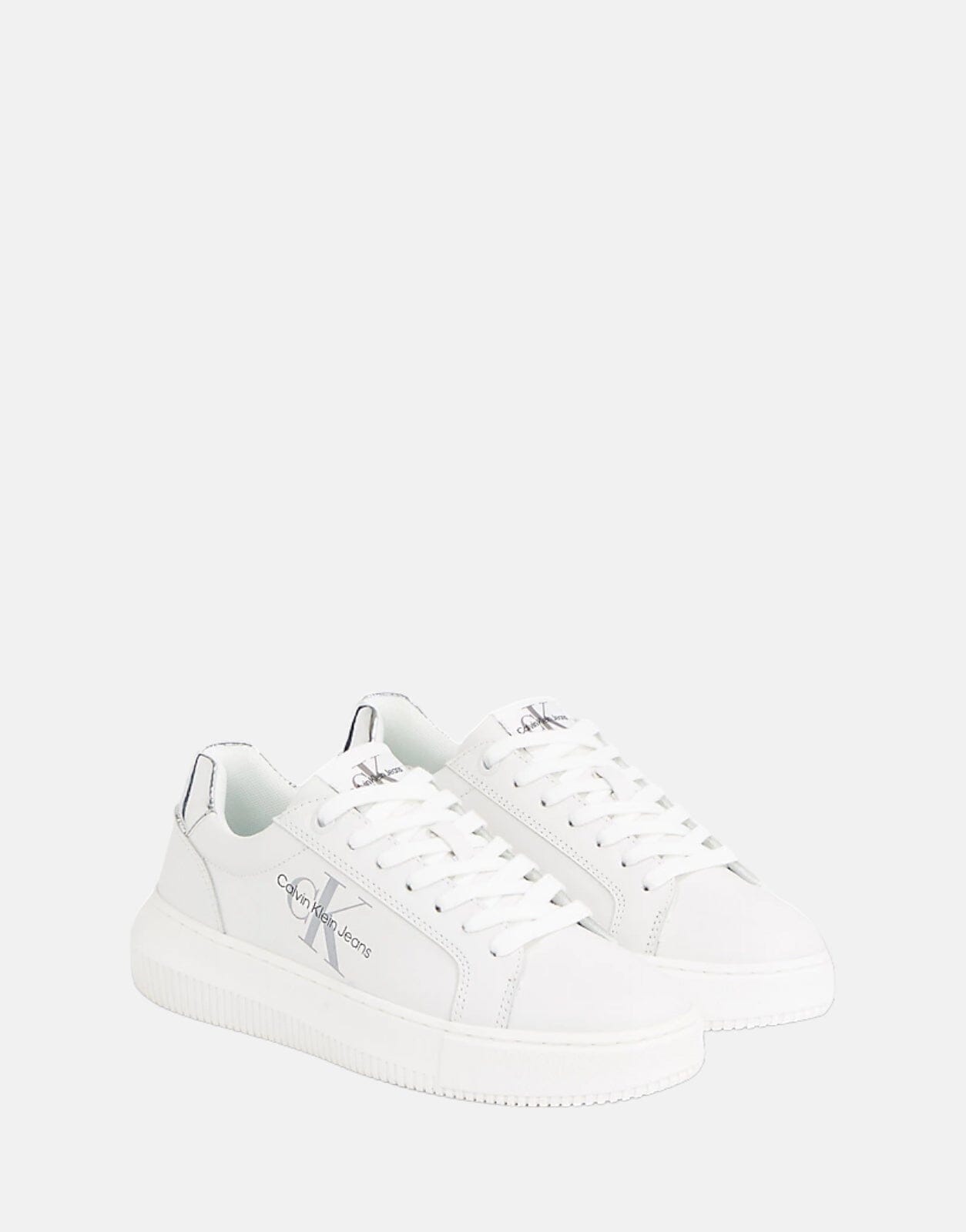 Calvin Klein Chunky Cupsole White Sneakers