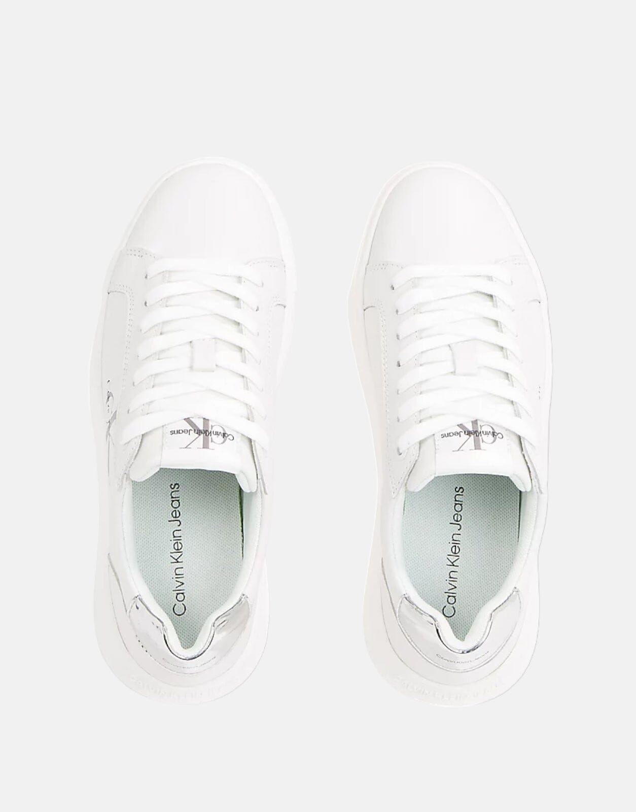 Calvin Klein Chunky Cupsole White Sneakers