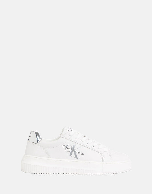 Calvin Klein Chunky Cupsole White Sneakers