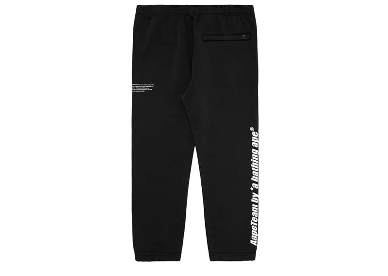 AAPE Sweat Pants BLACK