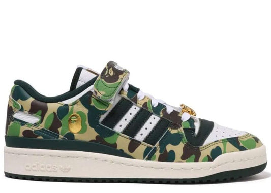 adidas Forum 84 Low Bape 30th Anniversary Green Camo