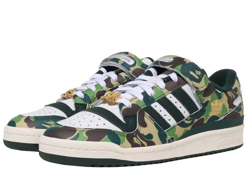 adidas Forum 84 Low Bape 30th Anniversary Green Camo