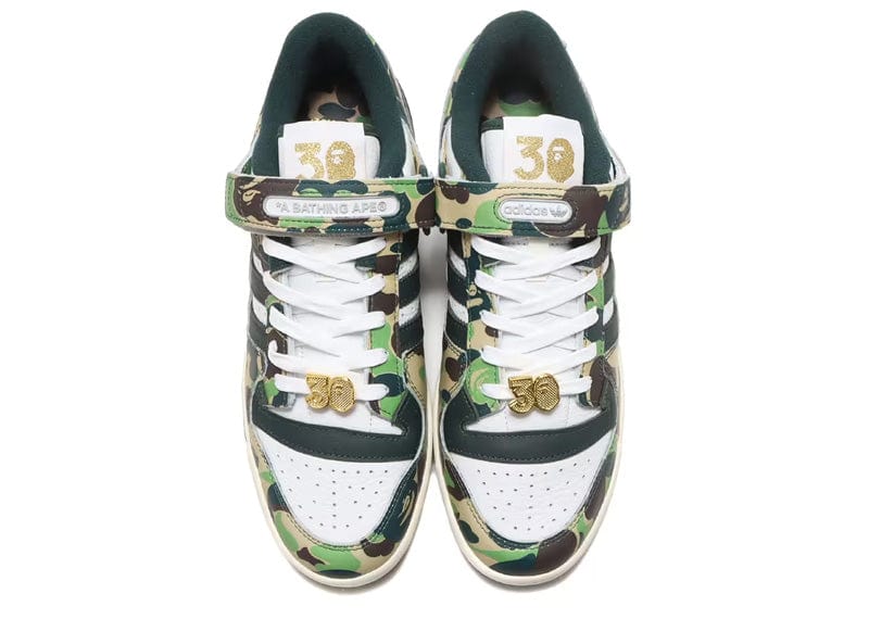 adidas Forum 84 Low Bape 30th Anniversary Green Camo