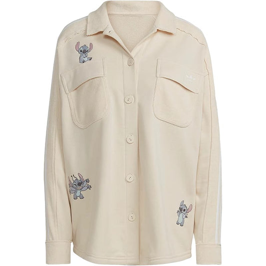 Adidas Originals Disney Lilo & Stitch Beige Women Cardigan