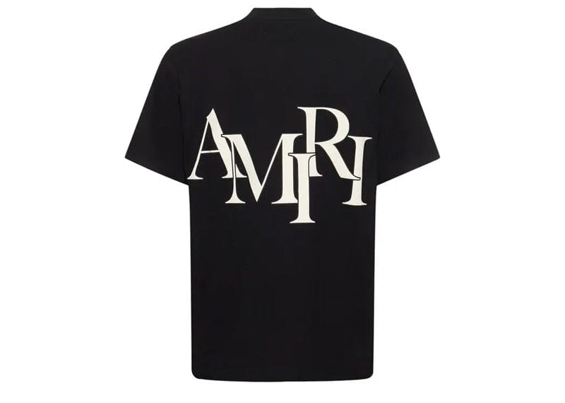 Amiri Logo Print Cotton Jersey T-shirt