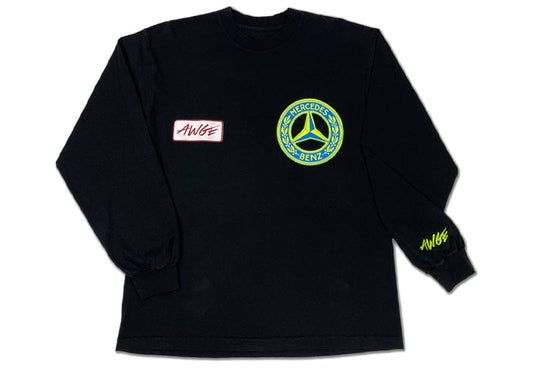 AWGE x Mercedes Benz L/S Tee Black