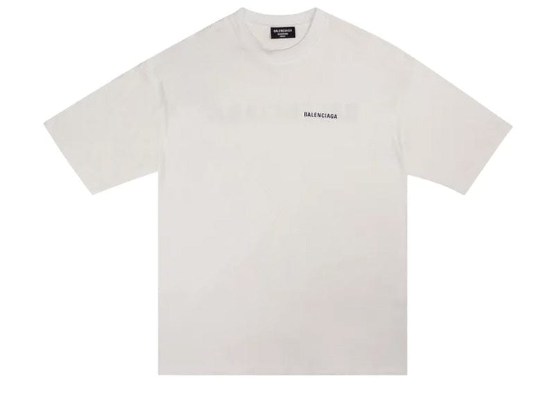 Balenciaga Logo White T-shirt