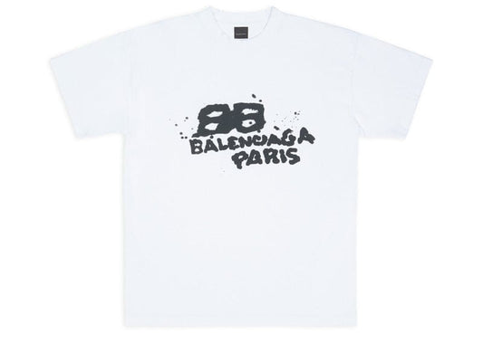 Balenciaga Paris T-shirt White