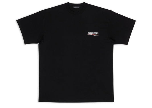 Balenciaga Political Campaign T-shirt Black