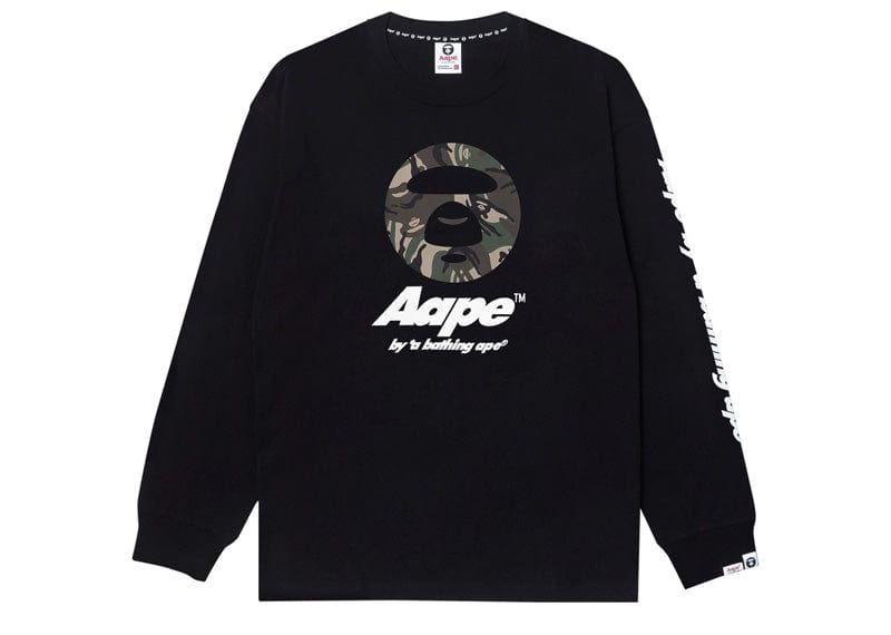 AAPE New Face Long Sleeve T-Shirt