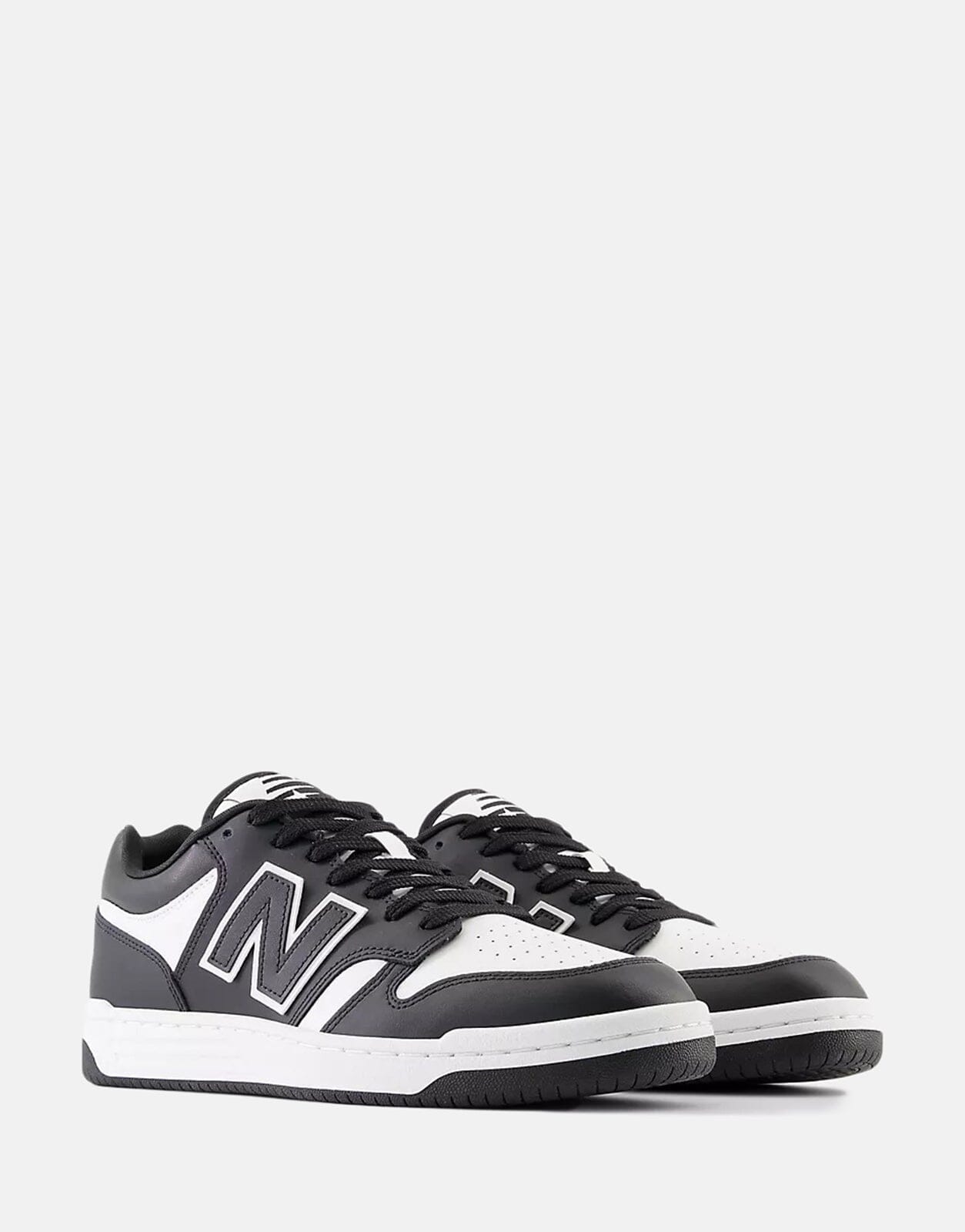 New Balance 480 Black White Sneakers