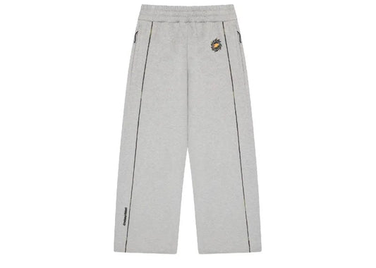 Broken Planet Performance Wide Leg Sweatpants Heather Grey