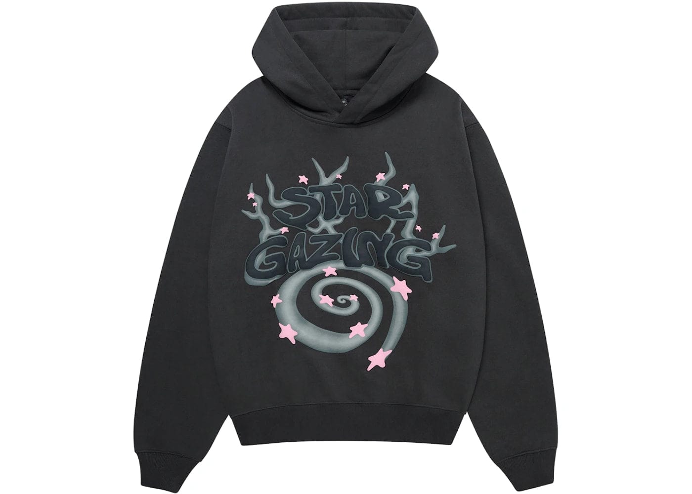 Broken Planet Stargazing Hoodie Soot Black