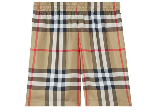 Burberry Formal Checked Pocket Shorts