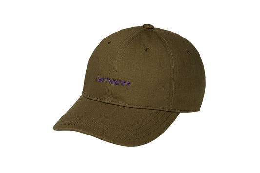 Carhartt WIP Canvas Script Cap "Green"