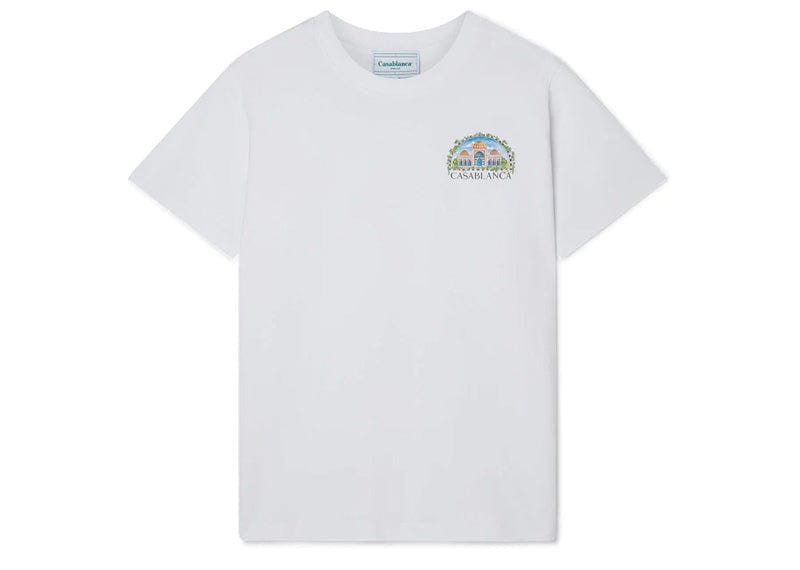 Casablanca Vue De Damas T-shirt White