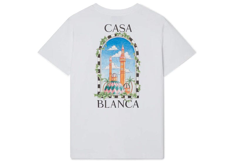 Casablanca Vue De Damas T-shirt White