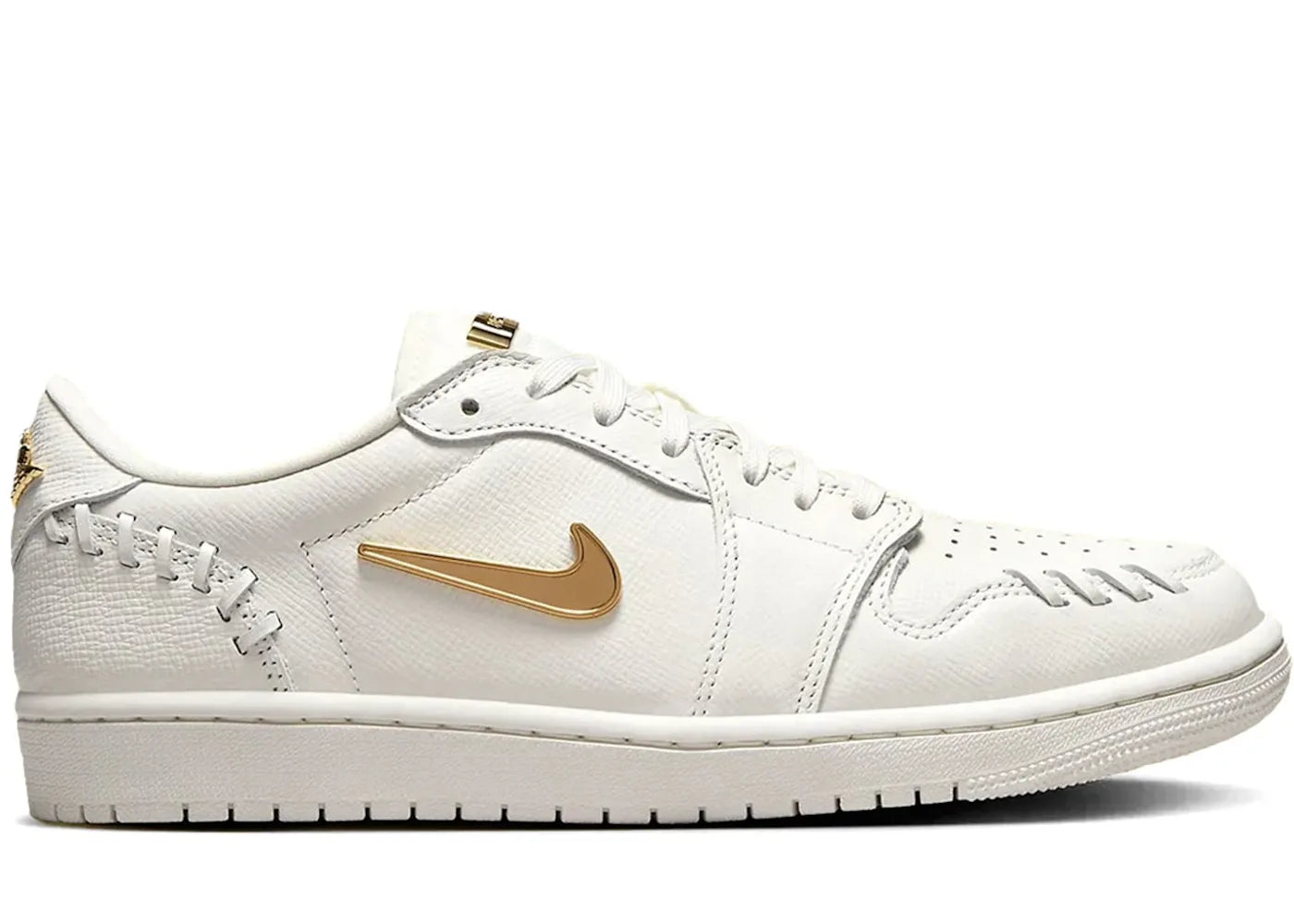 Jordan 1 Low Method of Make Sail Metallic Gold (Women's)