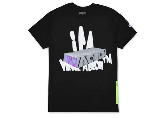 Virgil Abloh ICA Graffiti T-shirt Black