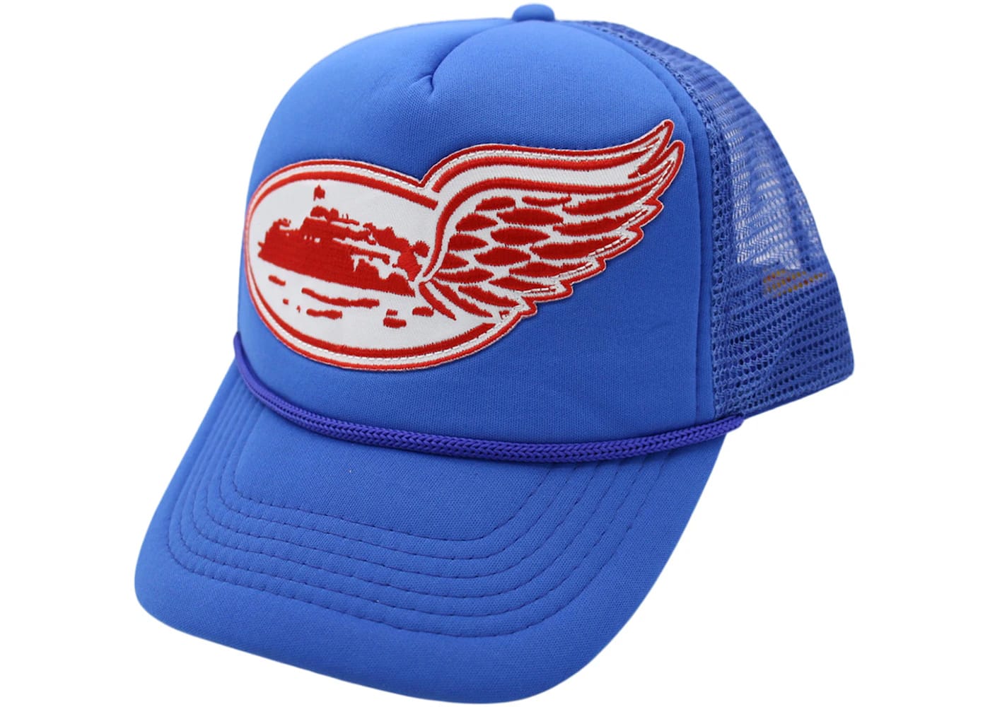 Corteiz Wing Trucker Cap Royal Blue