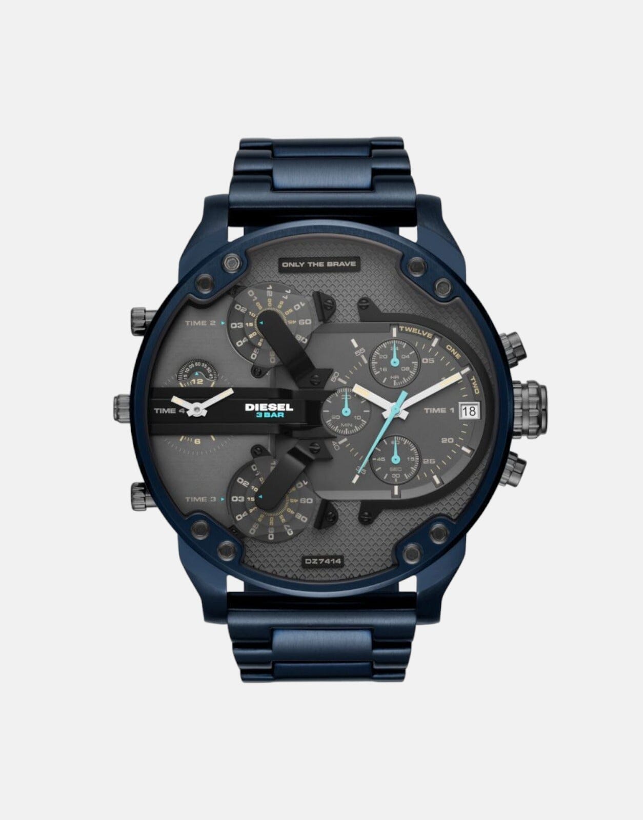 Diesel Mr Daddy 2.0 Blue S.Steel Watch