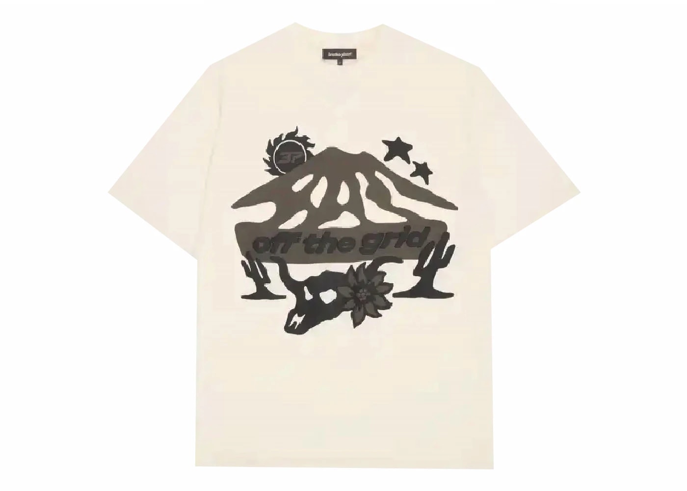 Broken Planet Off The Grid T-shirt Vanilla White