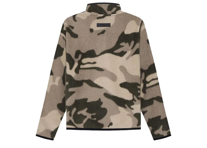 Fear of God ESSENTIALS Kids Beige Camo Sweatshirt