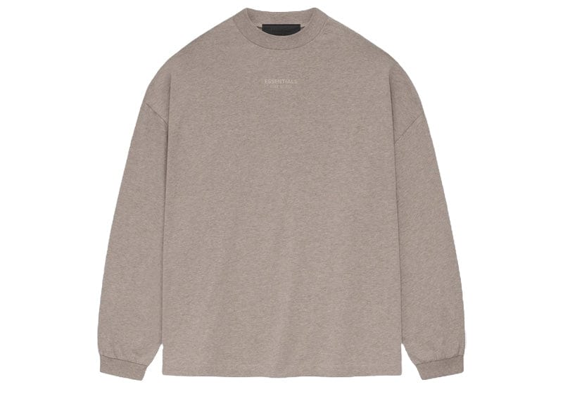 Fear of God Essentials L/S Tee in Core Heather