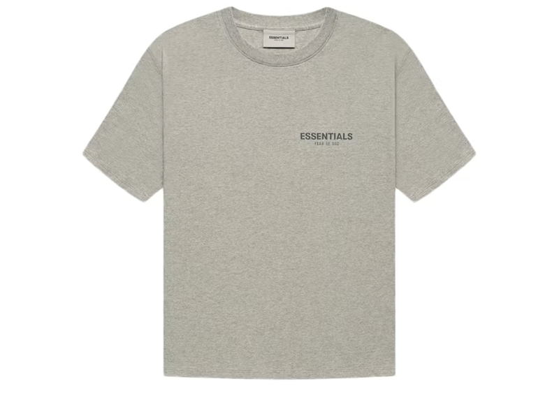 Fear of God Essentials Summer Core Tee Dark Heather Oatmeal