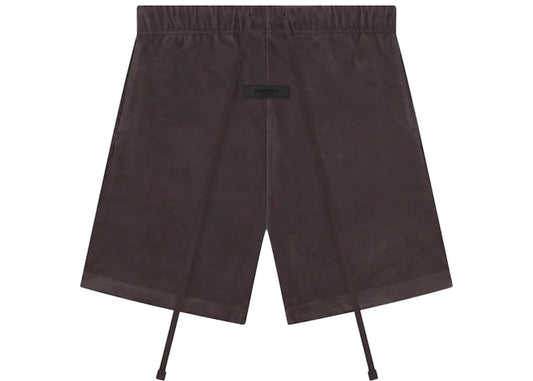 Fear of God Essentials Terry Short Plum