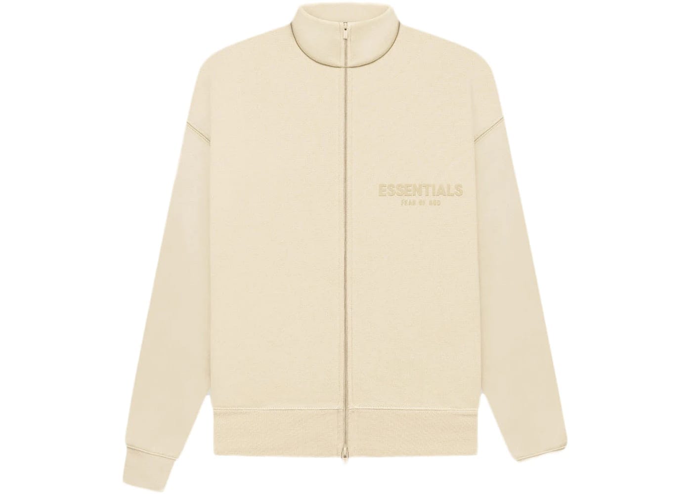 Fear of God Essentials Women's Full-zip Jacket Egg Shell