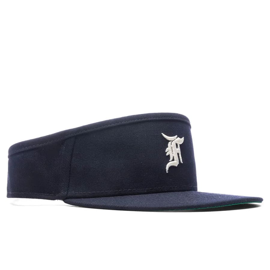 Detroit Tigers 59FIFTY Fear of God Navy Visor 7 1/2