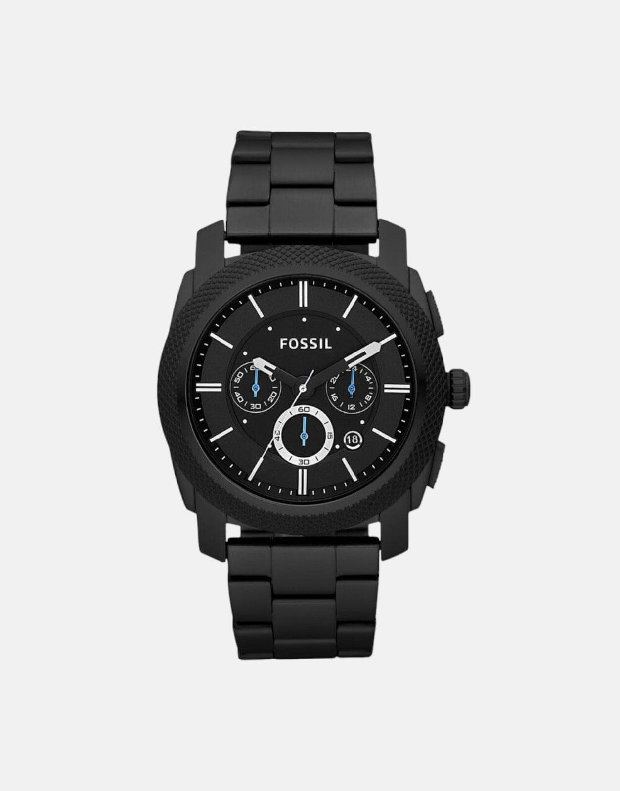 Fossil Machine Black IP Watch