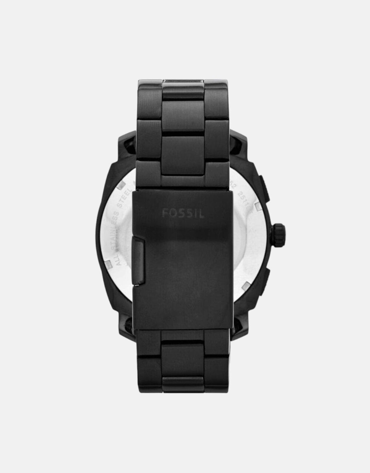 Fossil Machine Black IP Watch