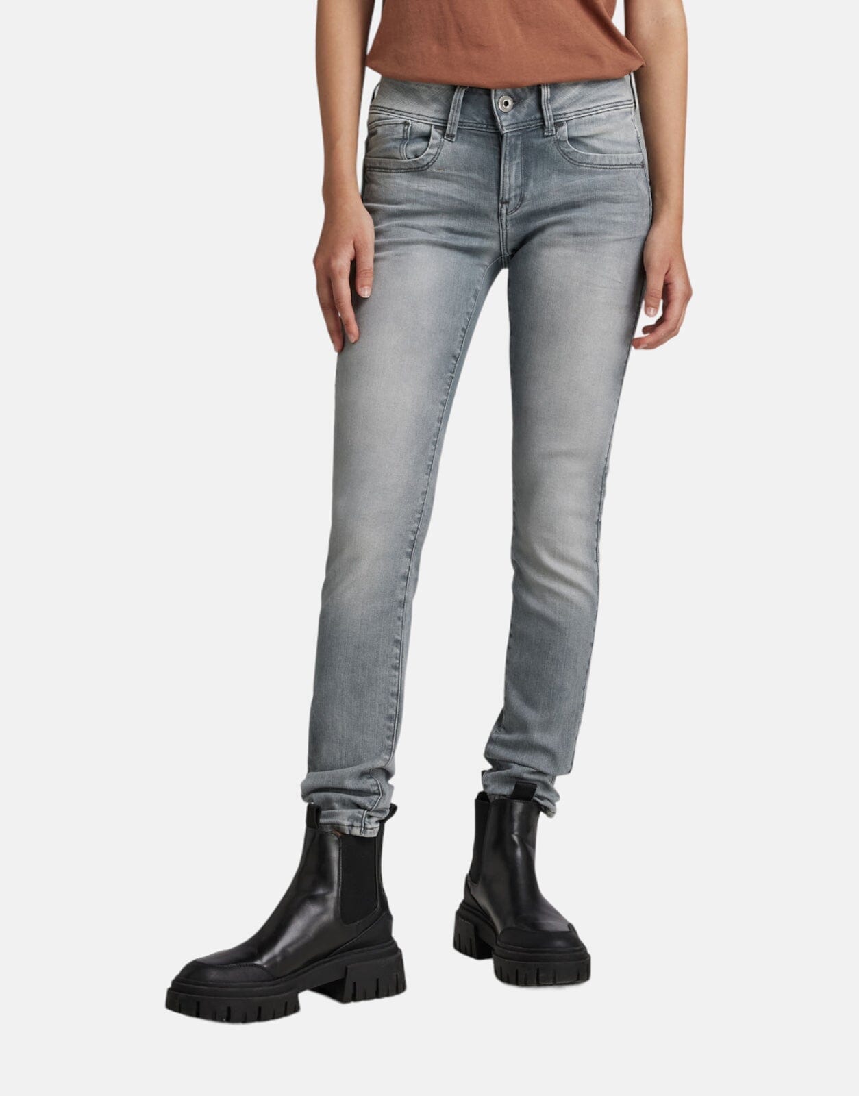 G-Star RAW Lynn Skinny Indust Grey